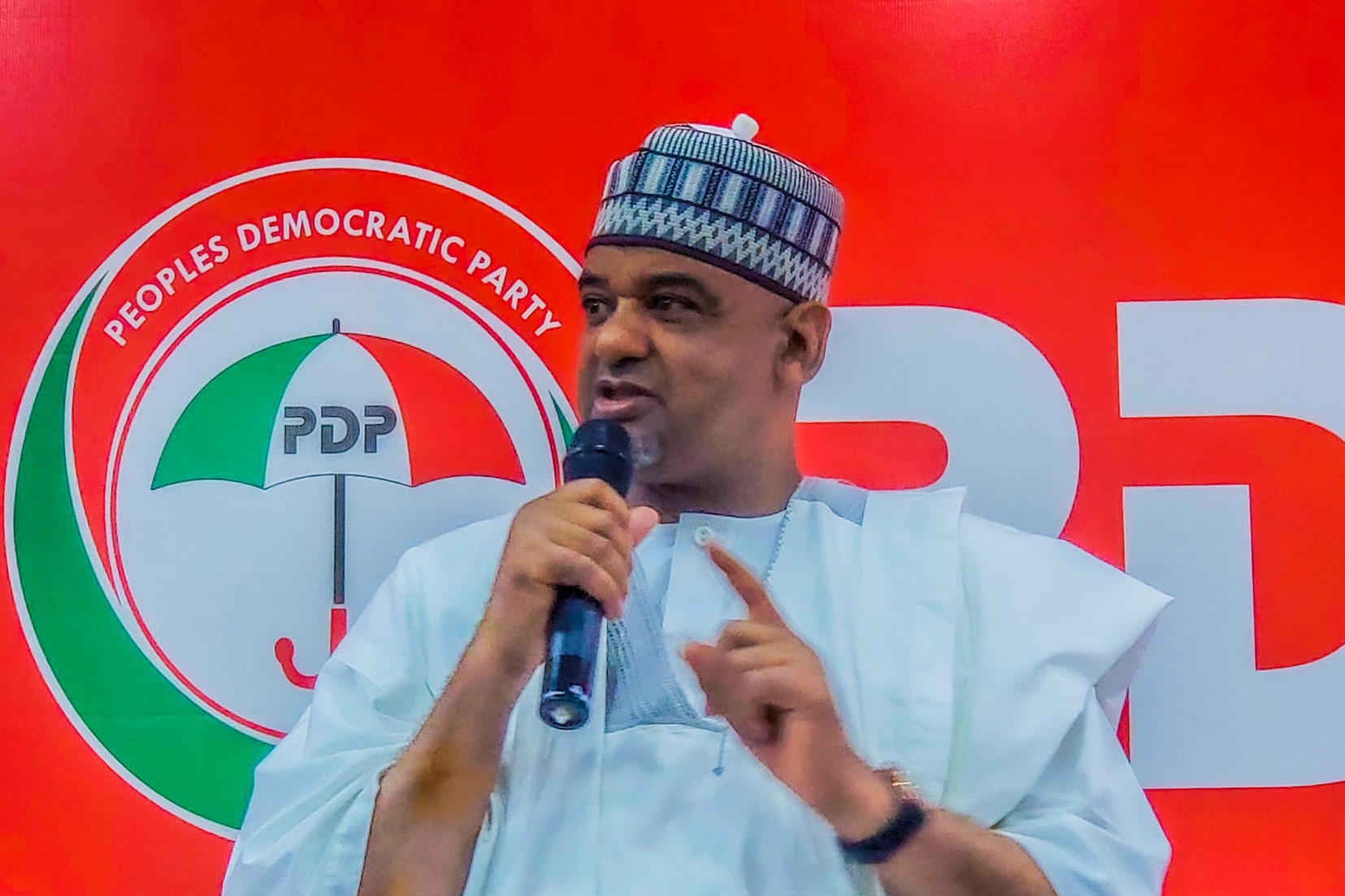 The PDP acting National Chairman, Umar Damagum. [Daily Trust]