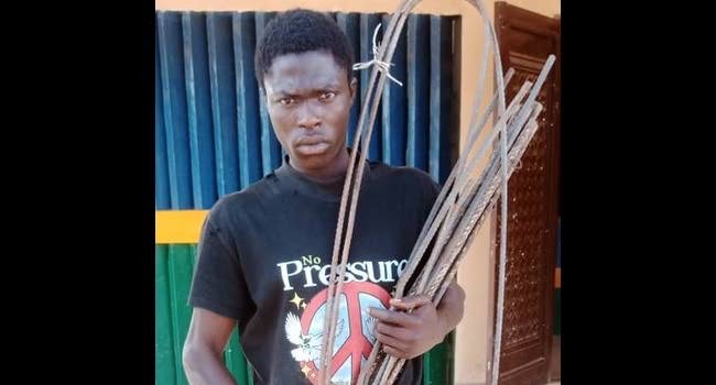 Vandal confesses to destroying graves to extract iron rods