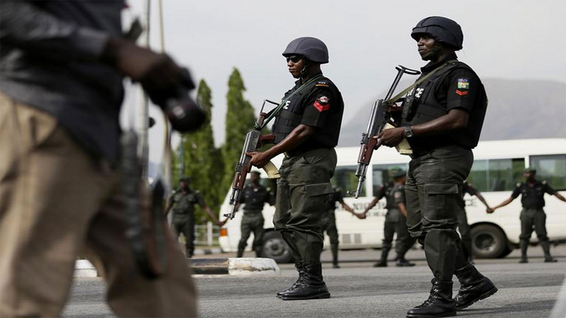 Nigerian Police Officers. [Punch]